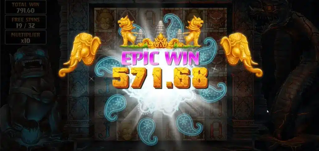 EPIC Win Temple Tumble Online Slotissa